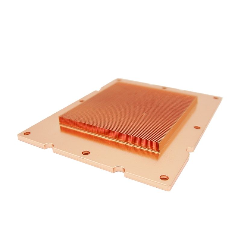 Copper skived fin heat sink-2