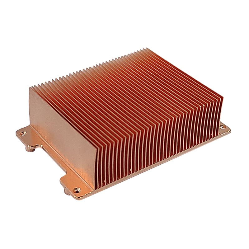 Copper skived fin heatsink-3