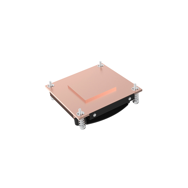 1U LGA1700 skiving fin active CPU cooler