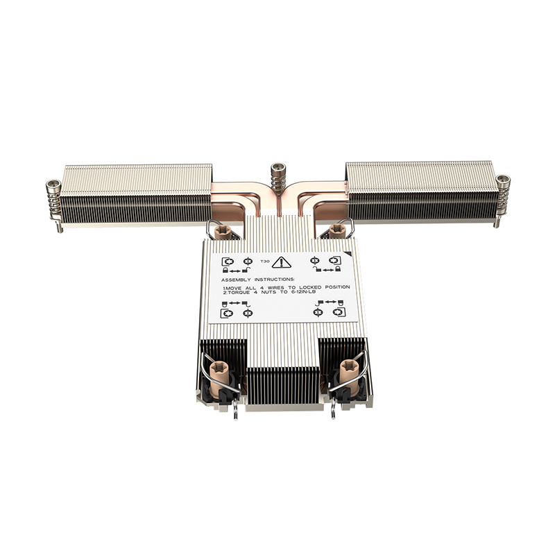 1U EVAC CPU heat sink for Intel LGA 4677