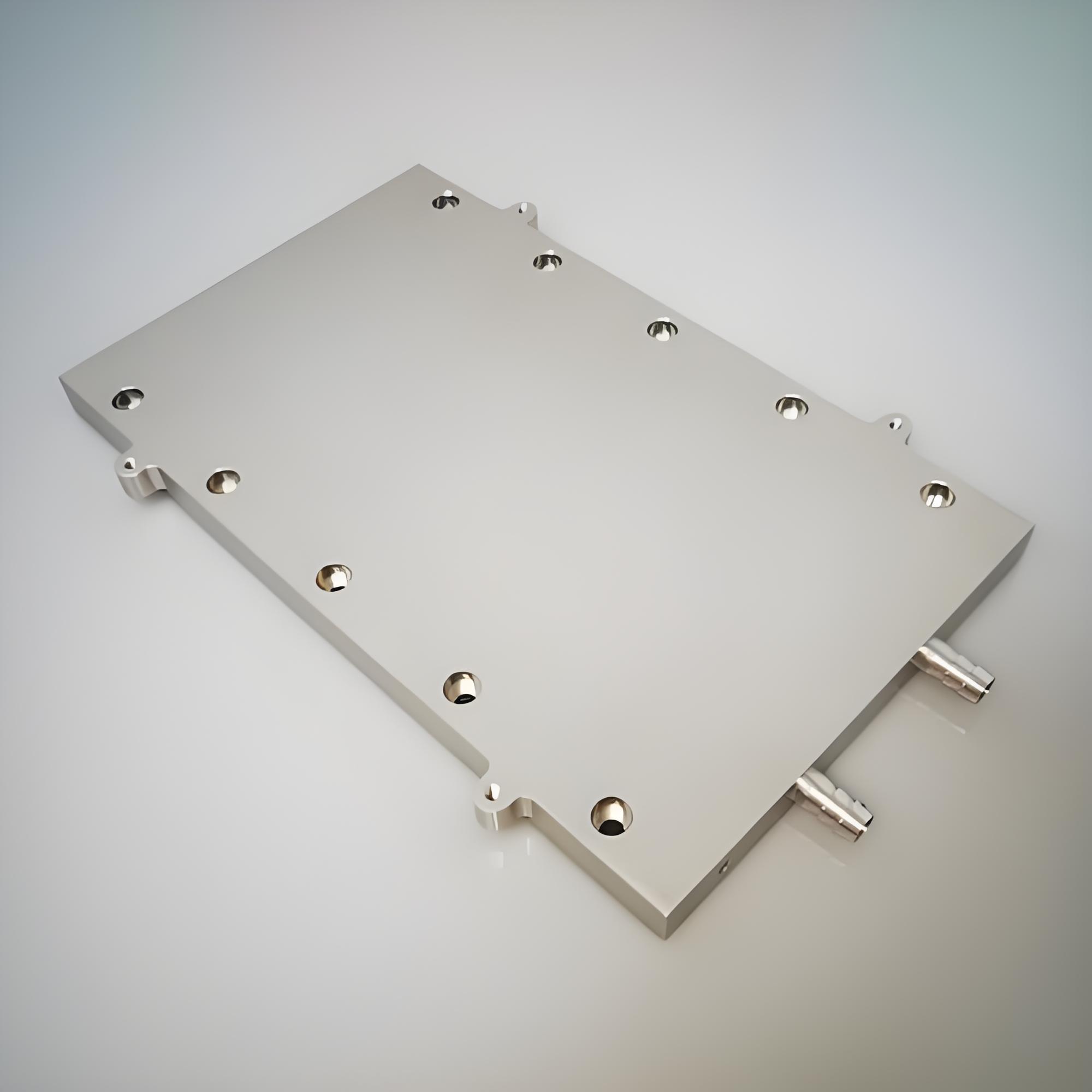Aluminum water cooling cold plate for IGBT