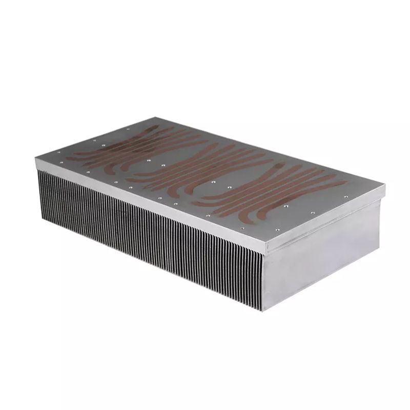 Aluminum skived fin heat sink