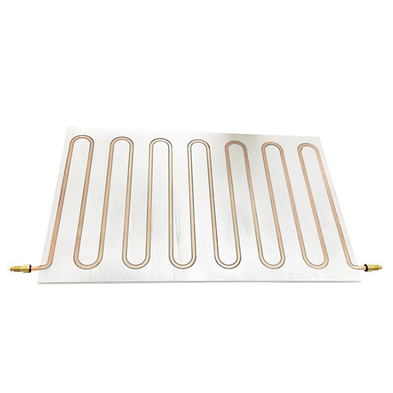 Aluminum liquid cooling cold plate for battery