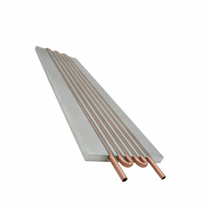 Custom liquid cooling cold plate for laser